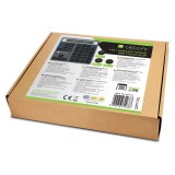 Tastierino Numerico BT V5.0 Wireless 2in1 con Calcolatrice Grigio Scuro