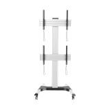 Supporto a Pavimento per 2 TV LCD/LED 32-60'' per Video Wall