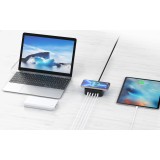 Stazione di Ricarica Wireless 65W 3xUSB-C&trade; e 2xUSB-A