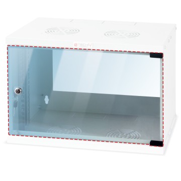 Vetro di Ricambio per Armadio Rack 19'' a Muro 6U
