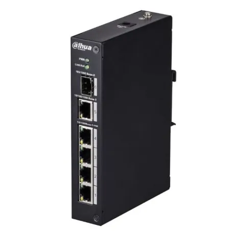 Dahua switch industriale 4 porte poe 30w PFS3106-4P-60