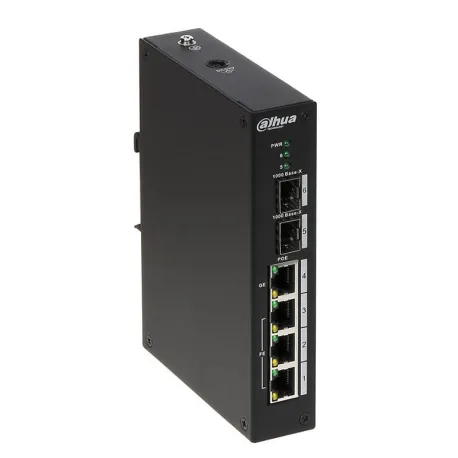Dahua PFS3206-4P-96 switch 3 porte 10/100 PoE 1 HiPoE, 2 SFP