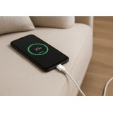 Cavo USB-C&trade; Maschio/Maschio USB 2.0 in Silicone 1m Bianco