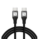 Cavo USB-C Maschio/Maschio USB 2.0 in Silicone 1m Nero