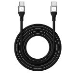 Cavo USB-C&trade; Maschio/Maschio USB 2.0 in Silicone 1m Nero