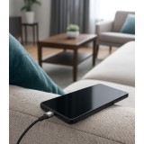 Cavo USB-C&trade; Maschio/Maschio USB 2.0 in Silicone 1m Nero