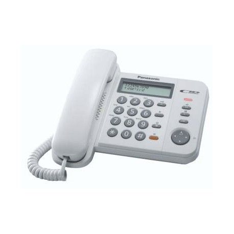 Panasonic - telefono bca KX-TS580 viva voce - bianco