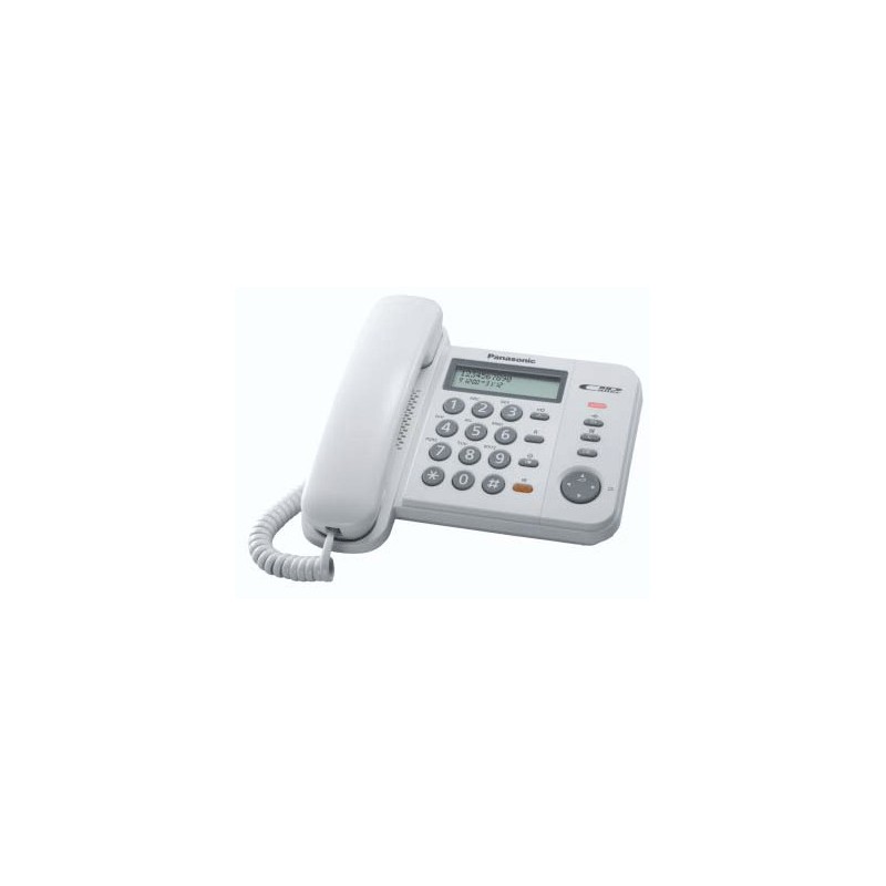 Panasonic - telefono bca KX-TS580 viva voce - bianco