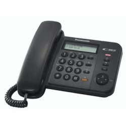 Panasonic - telefono bca KX-TS580EX1B viva voce - nero