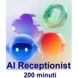 Yeastar AI Receptionist 200' mese (12 mesi) intelligenza artificiale serie P sw cloud