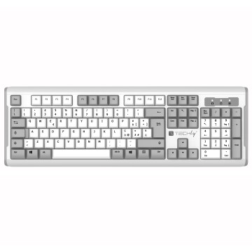 Kit Tastiera e Mouse 1600 Dpi Wireless Nero