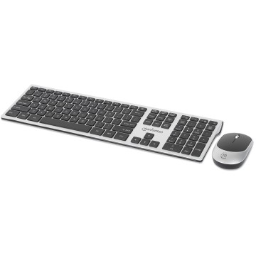 Kit Tastiera e Mouse 1200 Dpi Wireless, MWK7400
