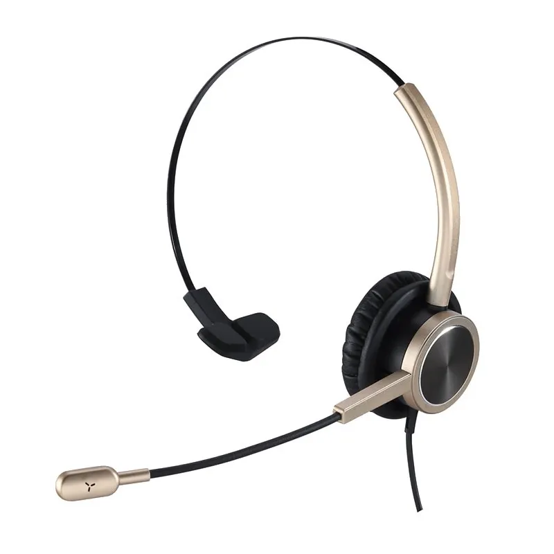 Cuffia con microfono N.C. Ezlight 901 mono Gold