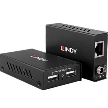 LINDY Extender USB 2.0 Cat.6 2 Porte 100m