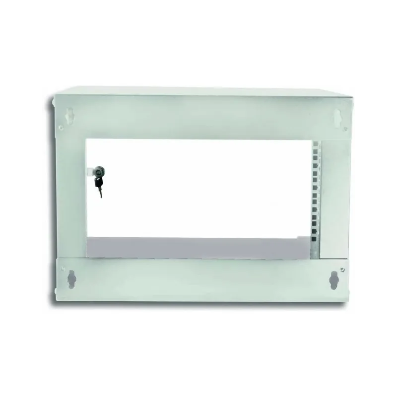Armadio Rack 19'' a Muro 9U prof. 450 Grigio Assemblato