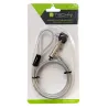 Lucchetto con Sistema di Sicurezza Wedge-Lock per Notebook Cavo 1,8m