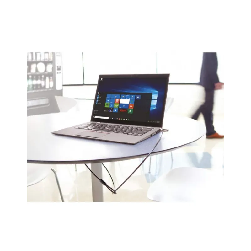 Lucchetto con Sistema di Sicurezza Wedge-Lock per Notebook Cavo 1,8m