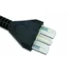 Multipresa 8 Posti da Rack 19'' Spina Italiana con Interruttore 1U Cavo 3m