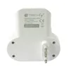 Adattatore Presa bipasso/Schuko 2 USB 1A con porta telefono