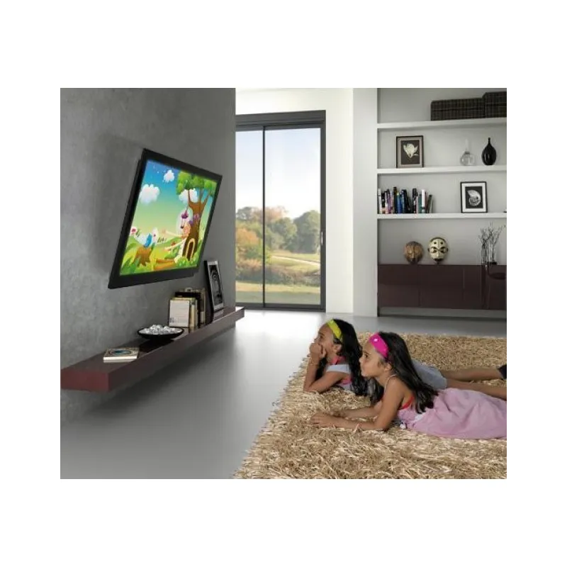 Supporto a Muro Inclinabile per TV 23-42'' Nero