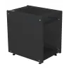 Armadio Rack 19'' ideale per Accumulatori Fotovoltaico 8U P600mm Nero