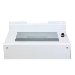 Staffe a Parete per Fissaggio Armadio Serie EE Bianco