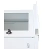 Staffe a Parete per Fissaggio Armadio Serie EE Bianco
