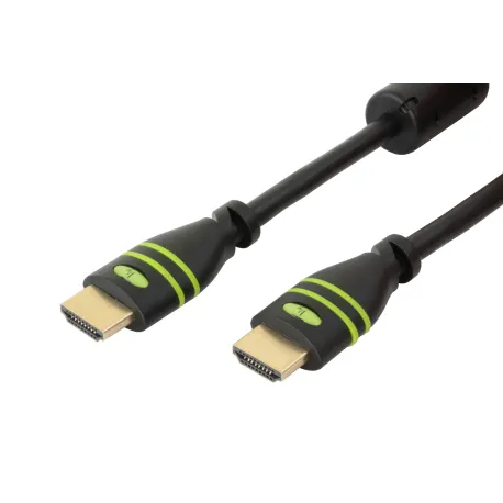 Cavo HDMI High Speed con Ethernet A/A M/M con Ferrite 10m