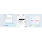 Yeastar Portable AI Assistance Traduttore Trascrizione