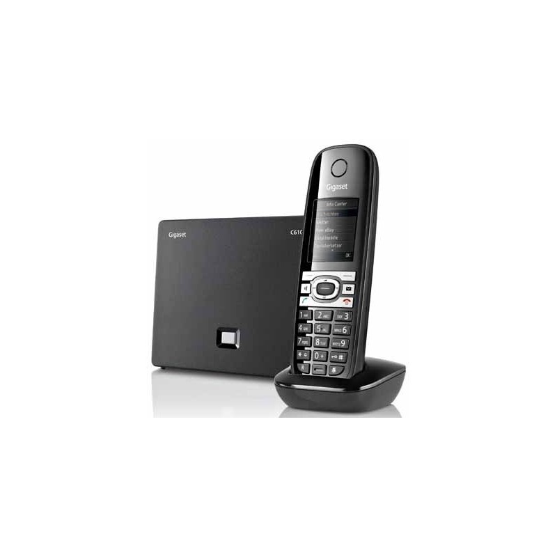 Gigaset C610 IP telefono cordless VoIP 3 account SIP + RTG
