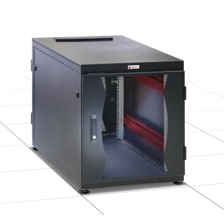 Armadio Server Rack 19'' 600x1000 14 Unita' Nero Flat Pack