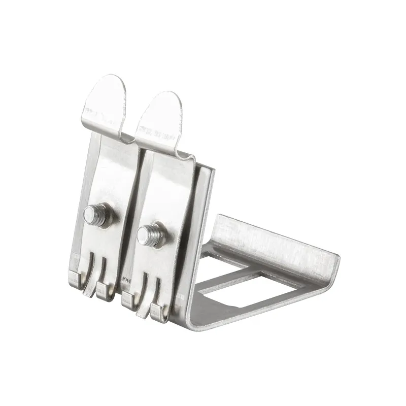 Adattatore per Moduli Keystone 2xRJ45 per guida DIN