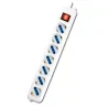 Multipresa 7 Posti Italiana Bipasso / Schuko Cavo 5m