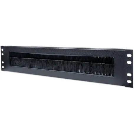 Pannello Passacavi 19'' con Spazzola 2U
