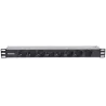 Multipresa per Rack 19'' 8 posti Spina Schuko