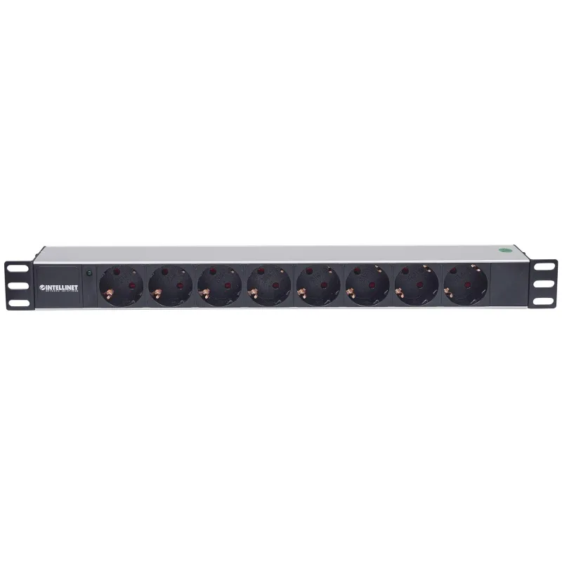Multipresa per Rack 19'' 8 posti Spina Schuko