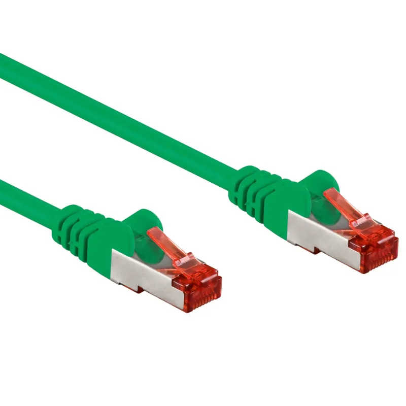 Cavo di rete Patch in rame Cat. 6 Verde SFTP LSZH 15m