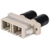 Adattatore Ibrido SC-ST Duplex Multimodale 