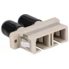 Adattatore Ibrido SC-ST Duplex Multimodale 