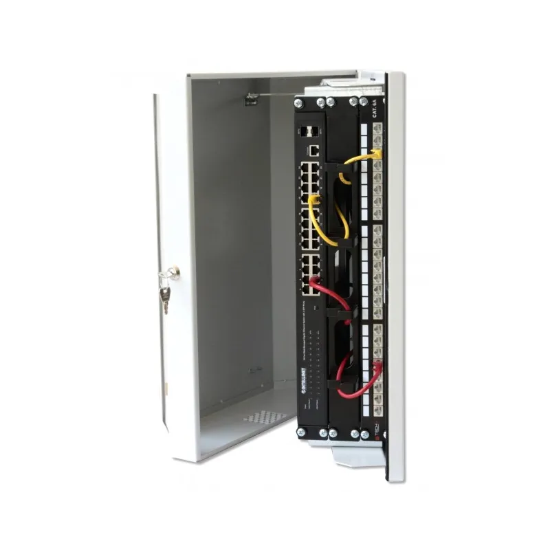Armadio a muro 19'' Flat 9 Unità Nero