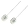 Cavo di rete Patch in Rame Ultra Slim Cat.6 Bianco UTP 2 m