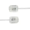 Cavo di rete Patch in Rame Ultra Slim Cat.6 Bianco UTP 2 m