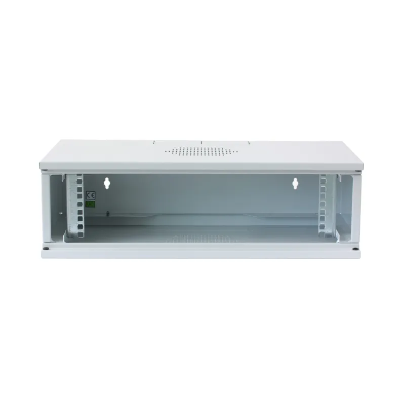 Armadio Rack 19'' a Muro 3U prof. 320 Grigio Assemblato