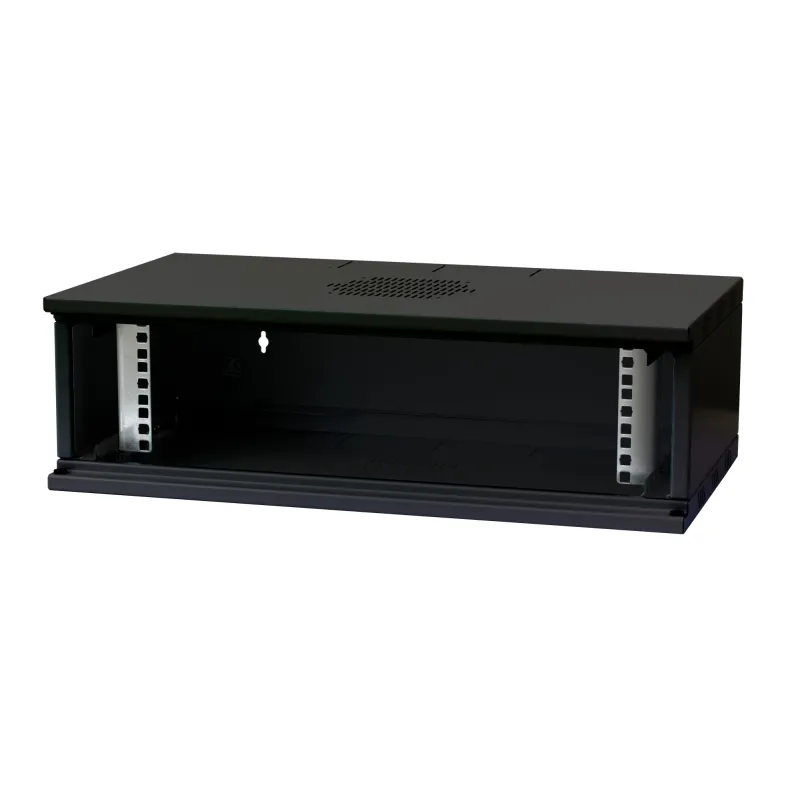 Armadio Rack 19'' a Muro 3U prof. 320 Nero Assemblato