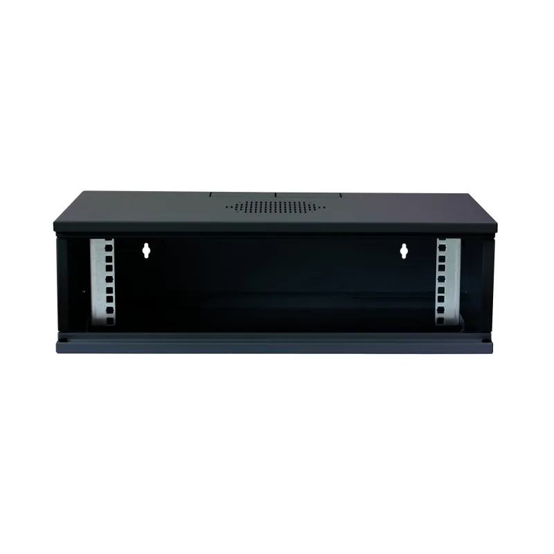 Armadio Rack 19'' a Muro 3U prof. 320 Nero Assemblato