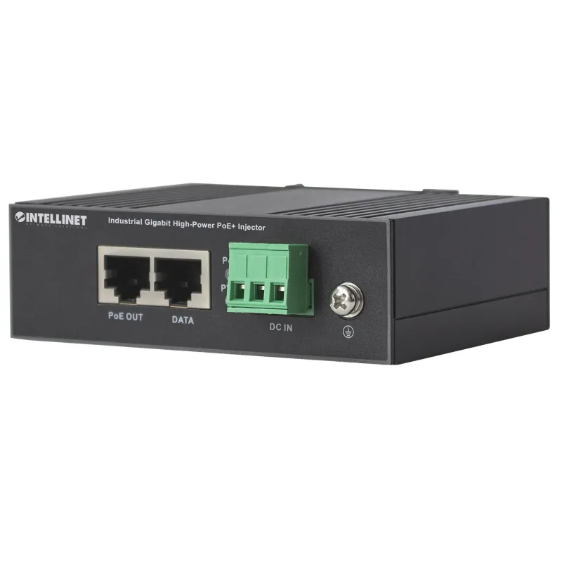 Iniettore Industriale Gigabit High-Power PoE+ 30W