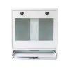 Armadio di sicurezza per PC, monitor LCD e tastiera Bianco