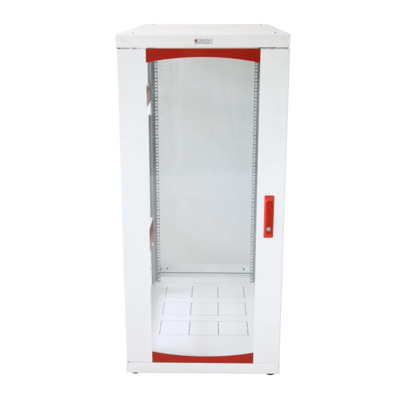 Armadio Server Rack 19'' 600x1000 27 Unita' Bianco serie IdealNET
