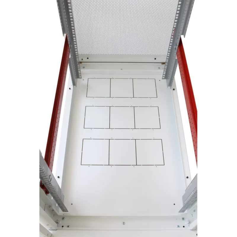 Armadio Server Rack 19'' 600x1000 27 Unita' Bianco serie IdealNET