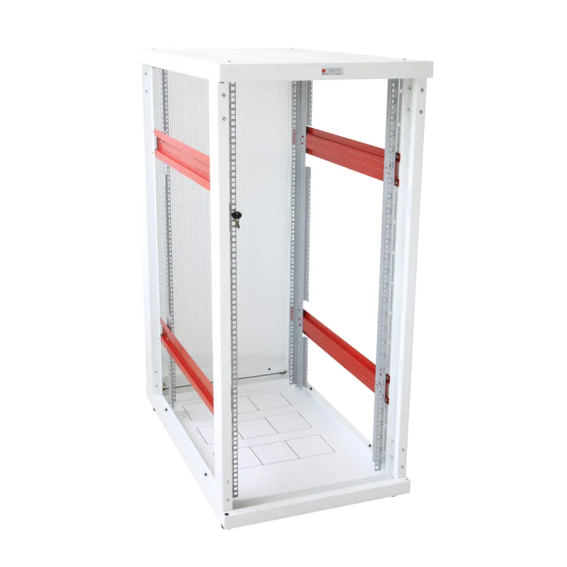 Armadio Server Rack 19'' 600x1000 27 Unita' Bianco serie IdealNET